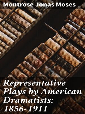 cover image of Representative Plays by American Dramatists